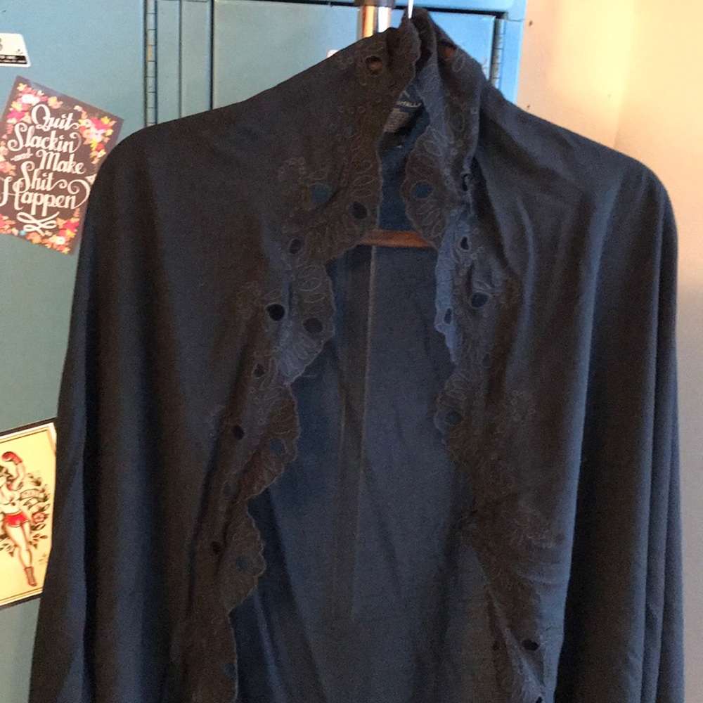 Black Lightweight Coverup / Jacket 🍀 - Picture 7 of 8